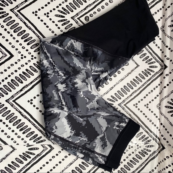 Nike pro black digital camo leggings running pants - Picture 5 of 5